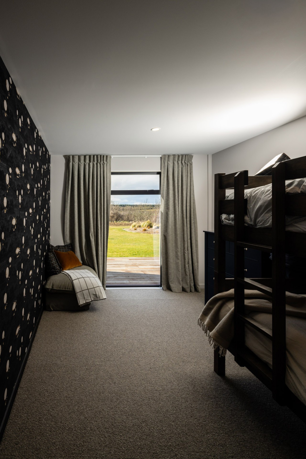 View from the bunk room at Whakahā